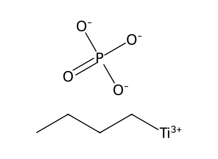 Butyl Titanium Phosphate molecular structure