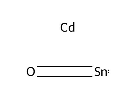 Cadmium tin oxide molecular structure