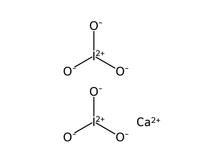 Calcium Iodate molecular structure