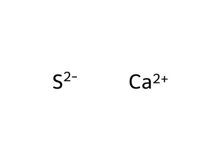Calcium Sulphide molecular structure