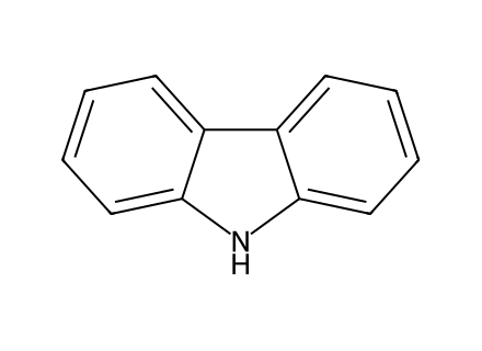 Carbazole molecular structure
