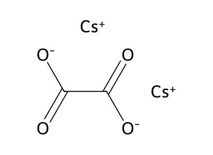 Cesium Oxalate, 99.9+% molecular structure