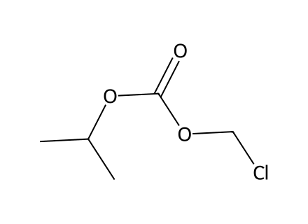 Chloromethyl Isopropyl Carbonate molecular structure