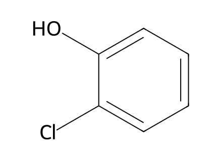 Chlorophenol molecular structure