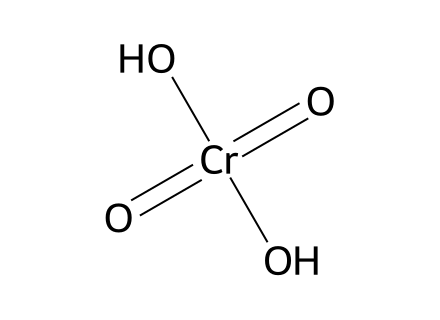 Chromic Acid Flakes molecular structure