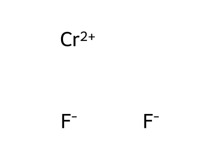 Chromium (II) fluoride molecular structure