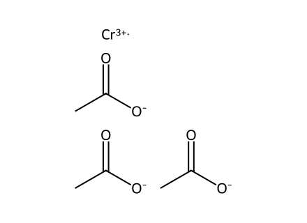 Chromium(Iii) Acetate Solution molecular structure