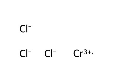 Chromium(Iii) Chloride, Sublimed molecular structure