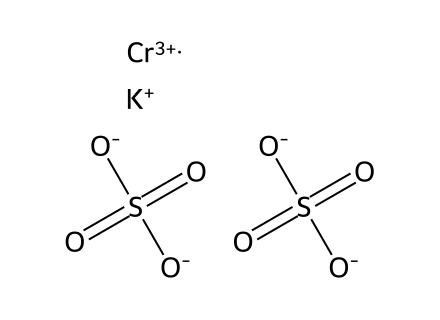 Chromium(Iii) Potassium Sulfate Solution molecular structure