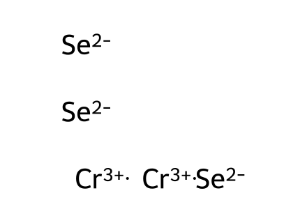 Chromium selenide molecular structure
