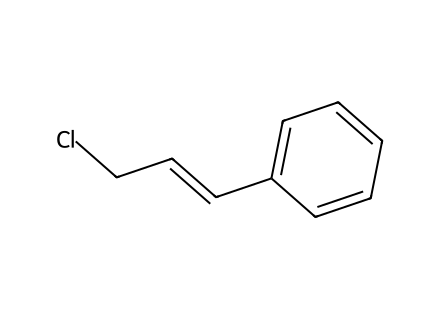 Cinnamyl Chloride molecular structure