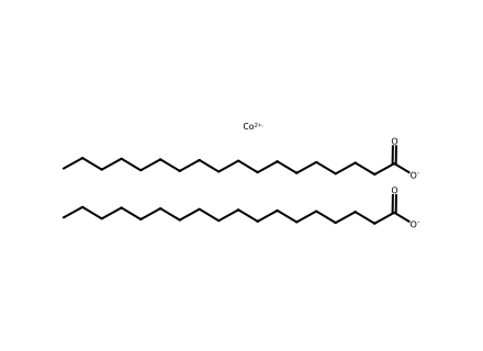 Cobalt Stearate, (9-10% Co) molecular structure