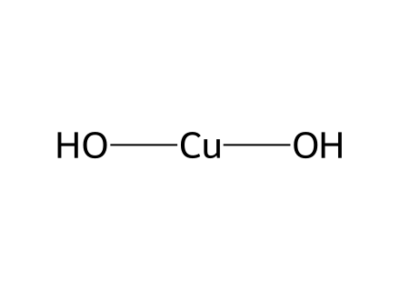 Copper Hydroxide molecular structure