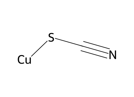 Copper(I) Thiocyanate molecular structure