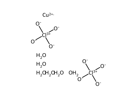 Copper(Ii) Perchlorate Hexahydrate structural formula