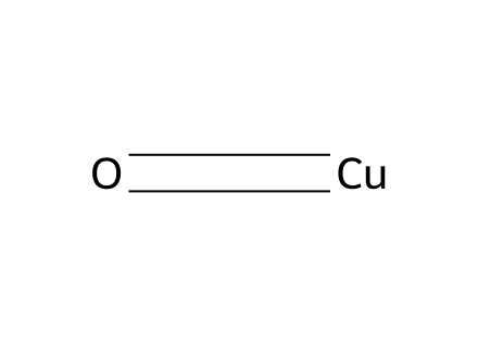Copper Oxide (Cupric Oxide) molecular structure