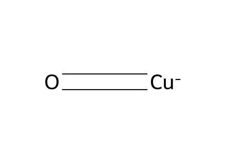 Copper Oxide (Cuprous Oxide) molecular structure