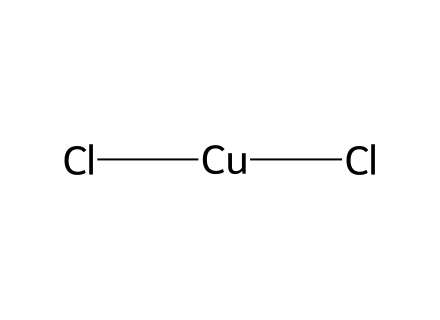 Cupric Chloride molecular structure