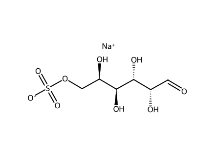 D-Galactose 6-Sulfate Sodium Salt molecular structure