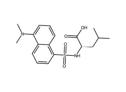 Dansyl-L-Leucine molecular structure