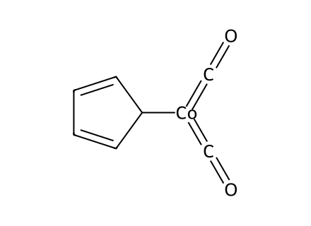 Dicarbonylcyclopentadienylcobalt structural formula
