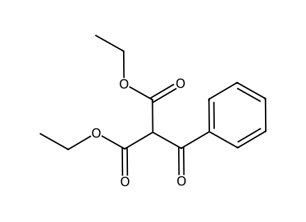 Diethyl 2-Benzoylmalonate structural formula