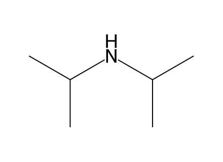 Diisopropylamine, 99+% molecular structure