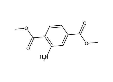 Dimethyl 2-Aminoterephthalate molecular structure