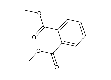 Dimethyl Phthalate molecular structure