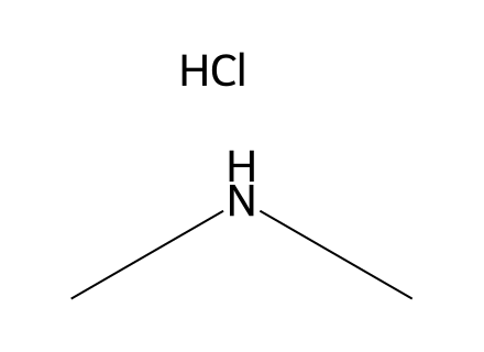 Dimethylamine Hydrochloride molecular structure