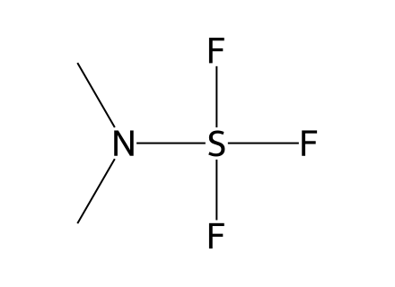 dimethylamino-sulfur-trifluoride molecular structure