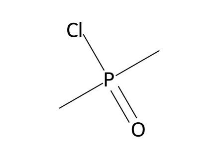 Dimethylphosphinic Chloride molecular structure