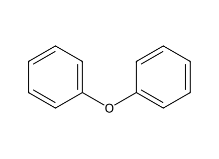 Diphenyl Ether, Reagentplus molecular structure