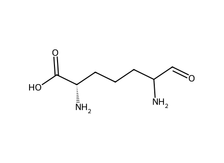 Epsilon-Formyl-L-Lysine molecular structure