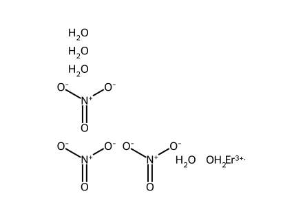 Erbium(Iii) Nitrate Pentahydrate molecular structure