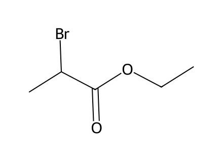 Ethyl 2-Bromopropionate molecular structure