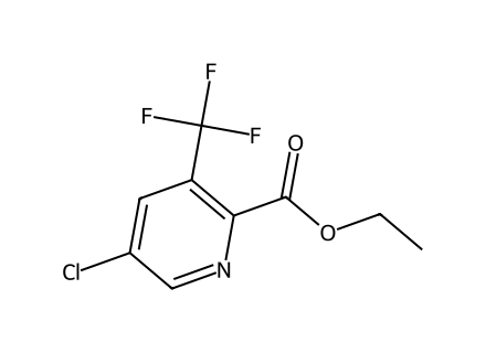 Ethyl 5-chloro-3-(trifluoromethyl)-2-pyridinecarboxylate molecular structure