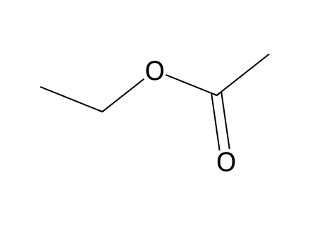 Ethyl Acetate molecular structure