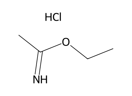 Ethyl Acetimidate Hydrochloride molecular structure