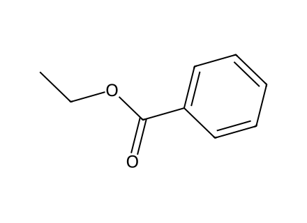 Ethyl Benzoate molecular structure