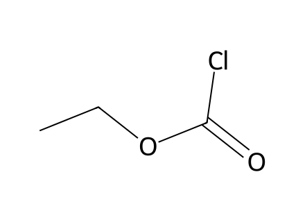 Ethyl Chloroformate molecular structure