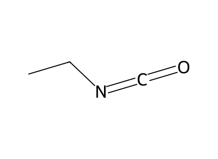 Ethyl ISOcyanate molecular structure