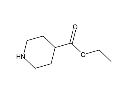 ethyl-isonipecotate molecular structure