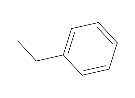 Ethylbenzene, Anhydrous molecular structure