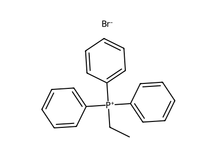 Ethyltriphenylphosphonium Bromide molecular structure