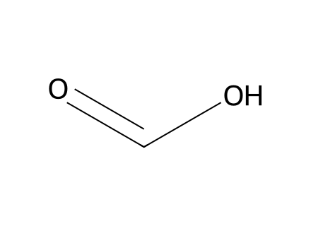 Formic Acid (90%) molecular structure