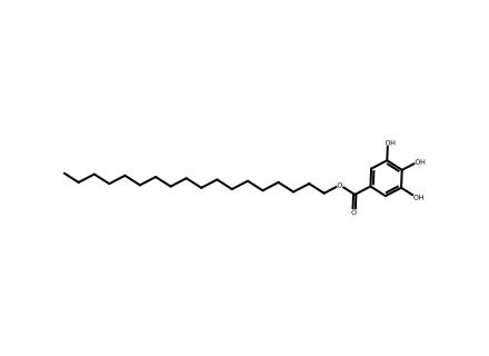 Gallic Acid Stearyl Ester, 99 molecular structure