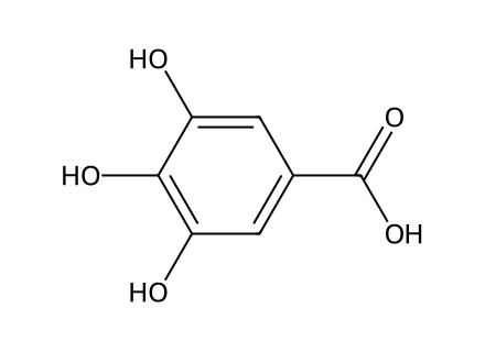 Gallic Acid molecular structure