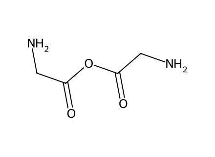 Glycine anhydride molecular structure
