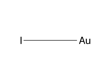 Gold(I) Iodide molecular structure